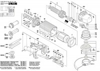 Bosch 0 602 332 401 ---- flat head angle sander Spare Parts